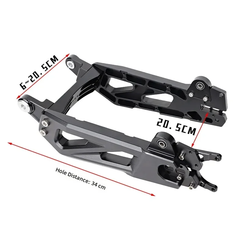 for Mz for Maverick N1s 7075 Aluminum Alloy Rear Flat Fork Thickened Universal No 9 Modified Replacement Part