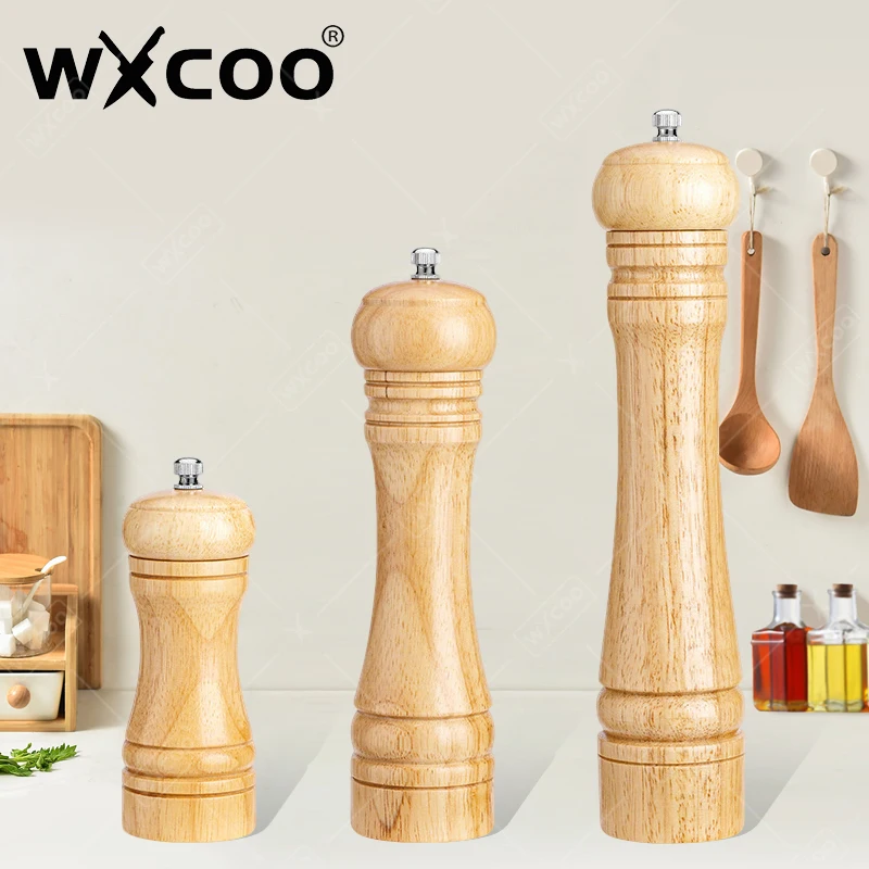 

WXCOO Мельница для соли и перца с регулируемой керамической мельницей для специй и перца Кухонная мельница для соли и специй