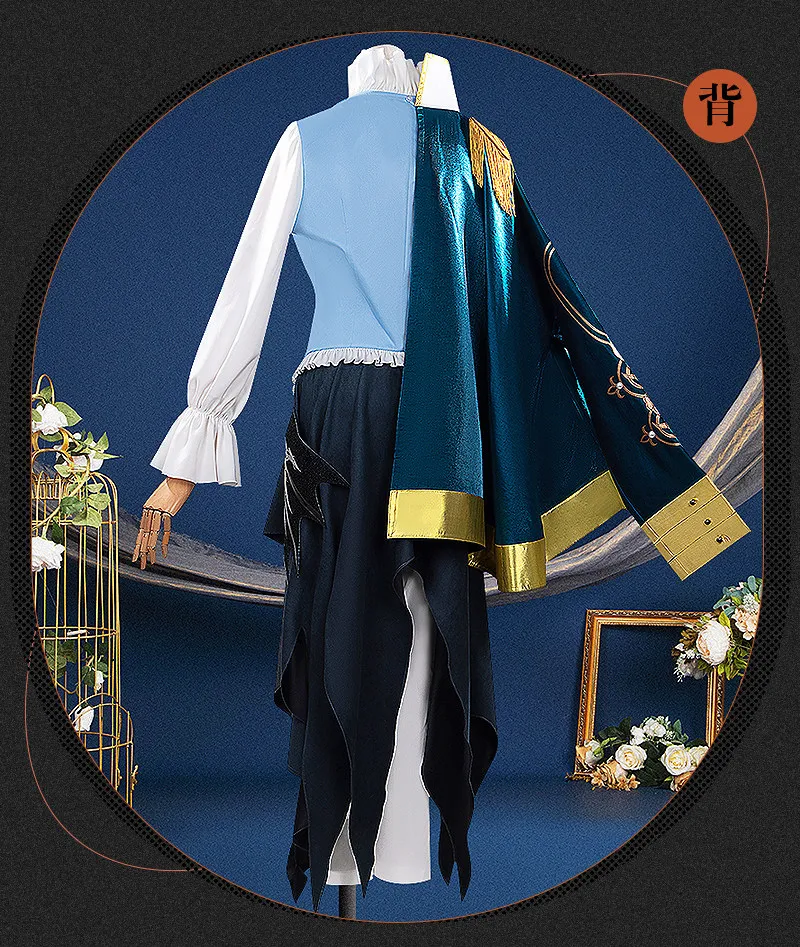 

Marian Game Reverse:1999 Cosplay Costume men women fashionable suit vests cloak Halloween carnival Marian uniform HCos