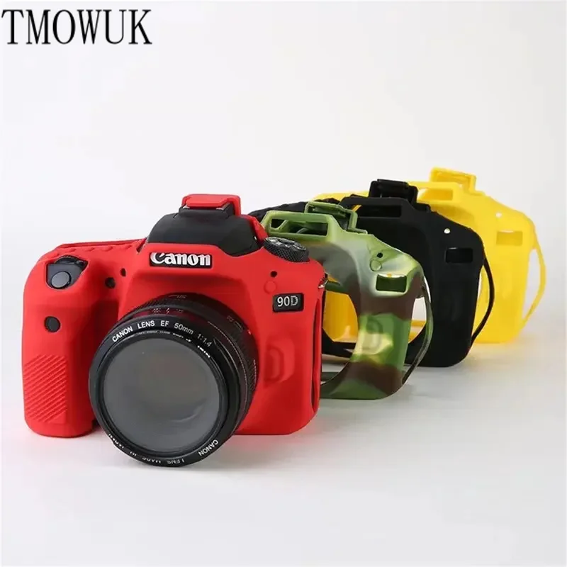 For Canon EOS 750D 80D 800D 850D 1300D 1500D 200D 200D II soft silicone armor camera body case protective skin cover