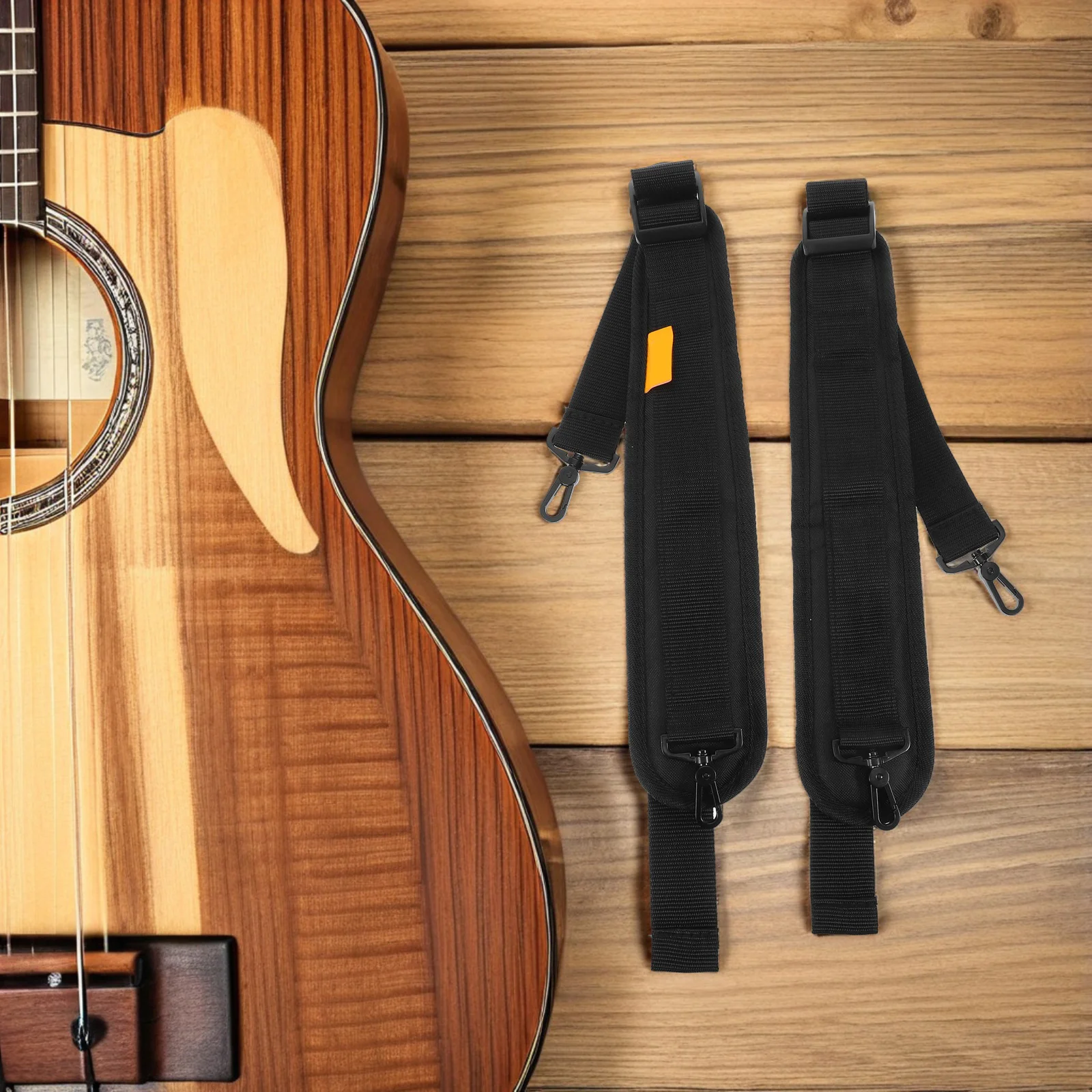 

1Pair Violin Case Strap Adjustable Padded Shoulder Belt Non-Slip Universal Fit for Violin Viola Cases Comfortable Crossbody