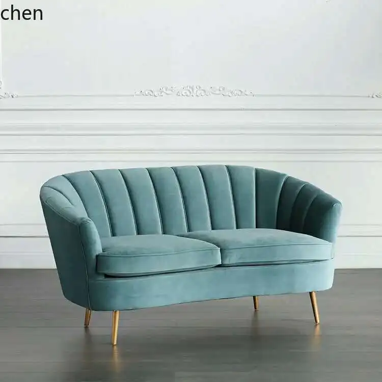 HT Single Sofa Chair Living Room Meeting Sofa Chair Modern Simple Lazy Sofa