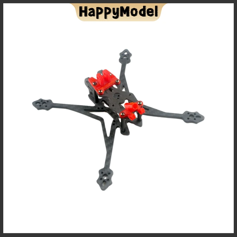 HappyModel Crux35 ความละเอียดสูง 3.5 นิ้ว FPV Racer Drone คาร์บอนไฟเบอร์ชุดกรอบสําหรับ RC Quadcopter RC อะไหล่
