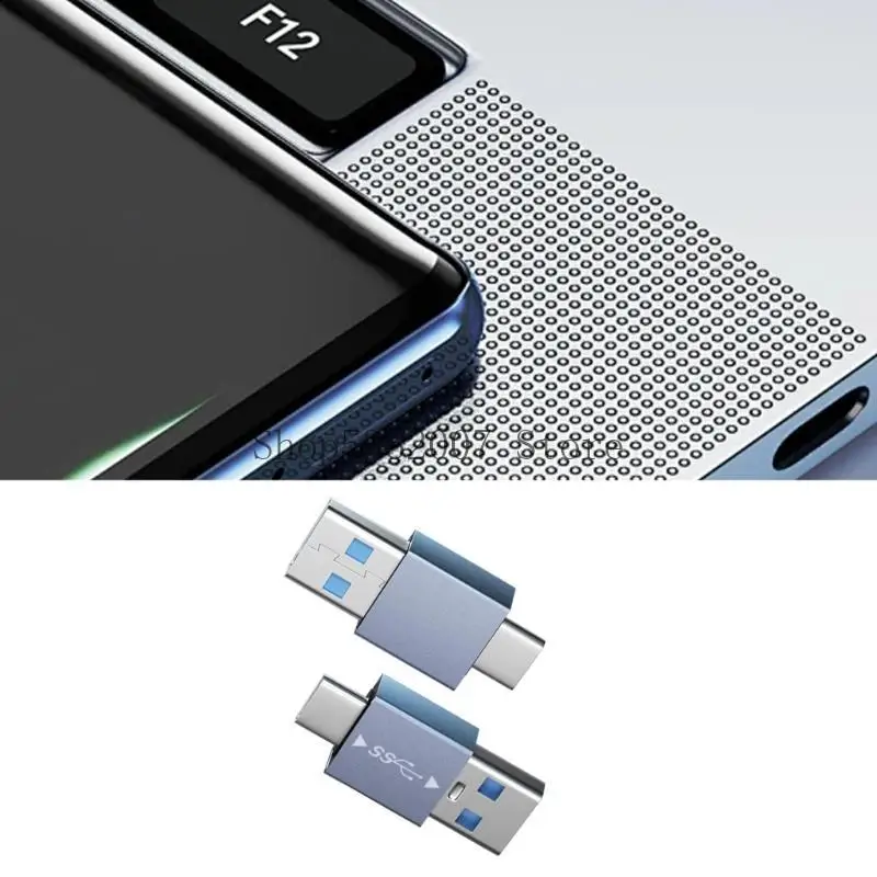 2pcs Portable Type C в USB 3.1 ATG -адаптер Прямая зарядка для зарядки головки для легкого подключения к устройству и зарядки