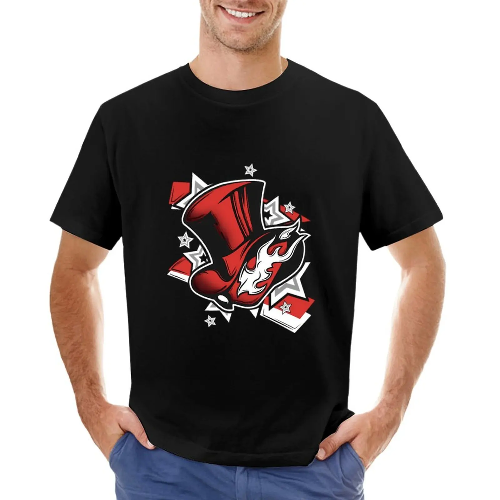 

The Phantom Thieves Logo in Persona 5 Royal T-Shirt customs design your own man t shirt mens graphic t-shirts