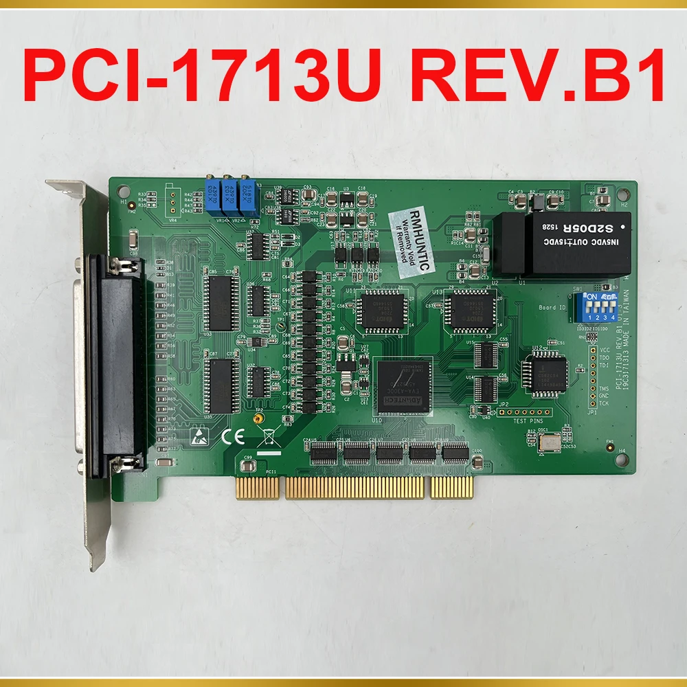 

For Advantech Capture Card 32-Channel Isolated High-speed Analog Input Card PCI-1713U REV.B1