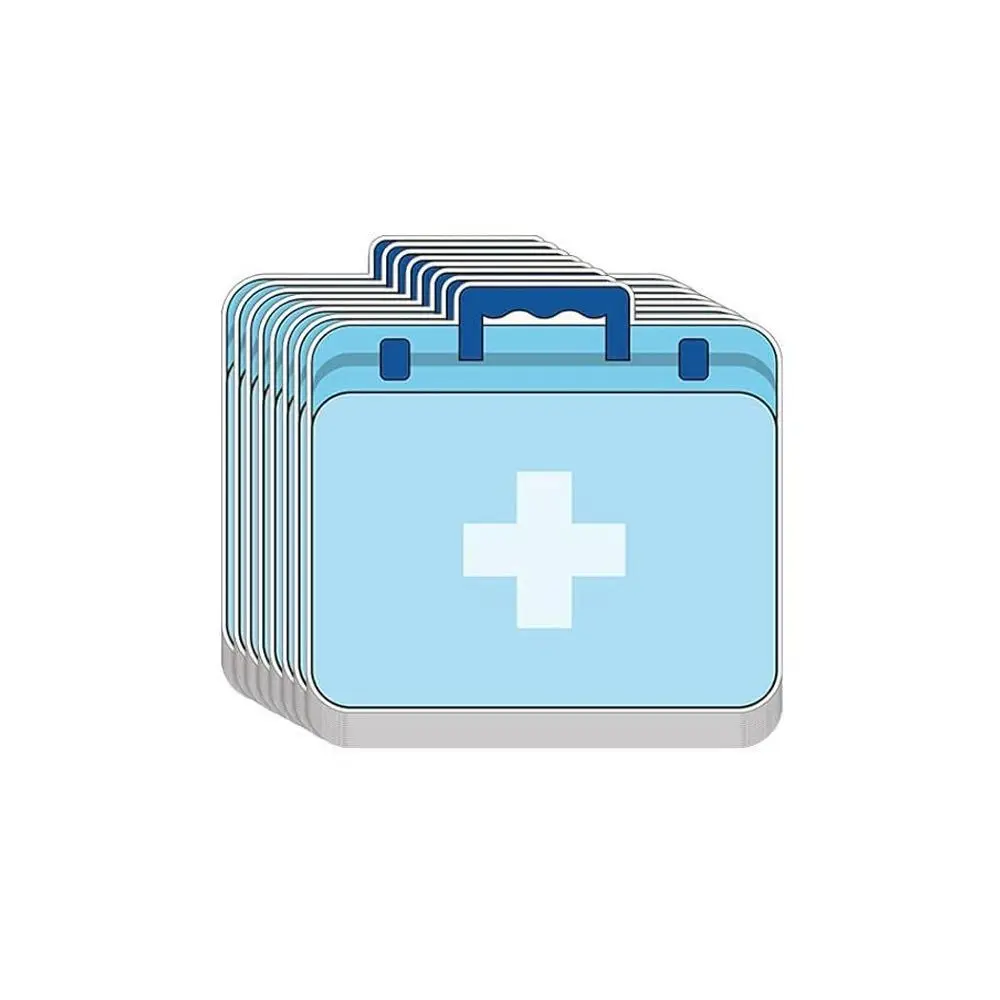 Cute Nursing Themed Sticky Notes Set Colorful 30 Sheets Self-Adhesive Memo Thickened Removable Square Memo Pad Office School