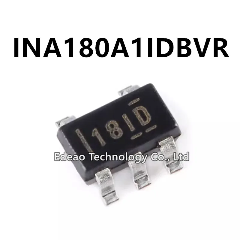 10-100PCS/lot NEW INA180A1IDBVR SOT23-5 INA180A1IDBVT INA180A1IDBV INA180A1I INA180A SMD Marking:18ID 181D