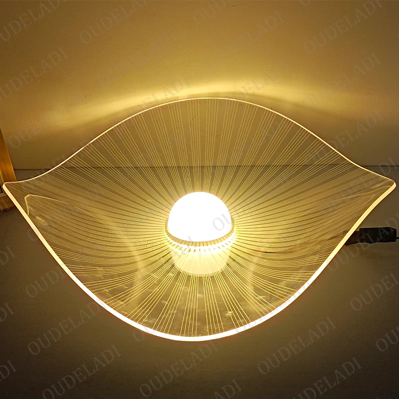 Lotus leaf pendant lights Modern Dining living room LED Hanging Lamp bedroom Ceiling lamp decor Kitchen Dining table Luminaires