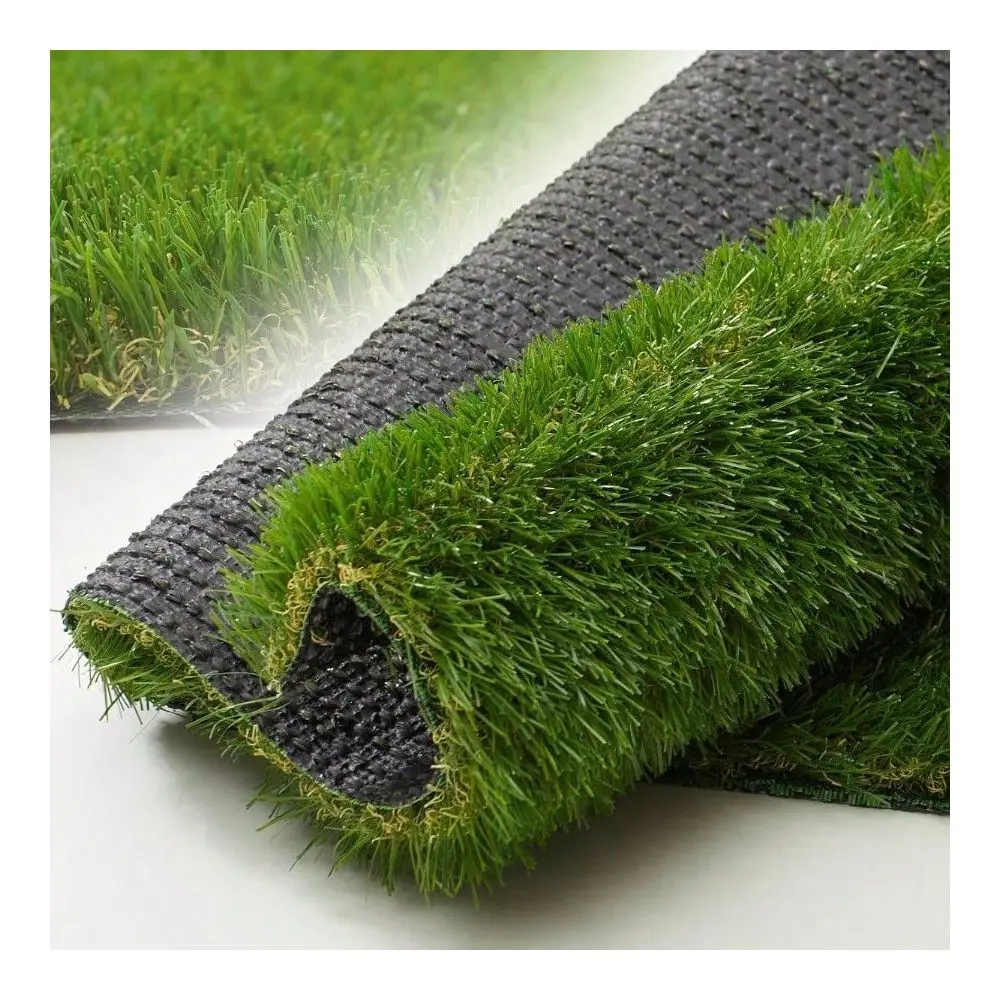 

Grass 4 FTx 6 FT, 1.38 Inch Grass, 4 Tones Synthetic Turf Rug, Thick Artificial Grass Dogs Pets Garden Lawn Landscape, Customiz