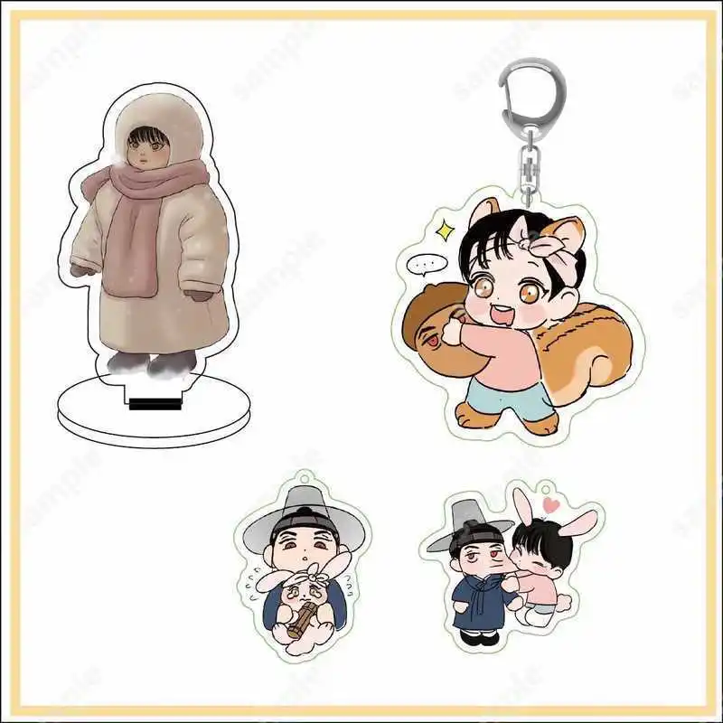 Korean Boy Love comic Painter of the Night Byeonduck Acrylic Stand  Pendant