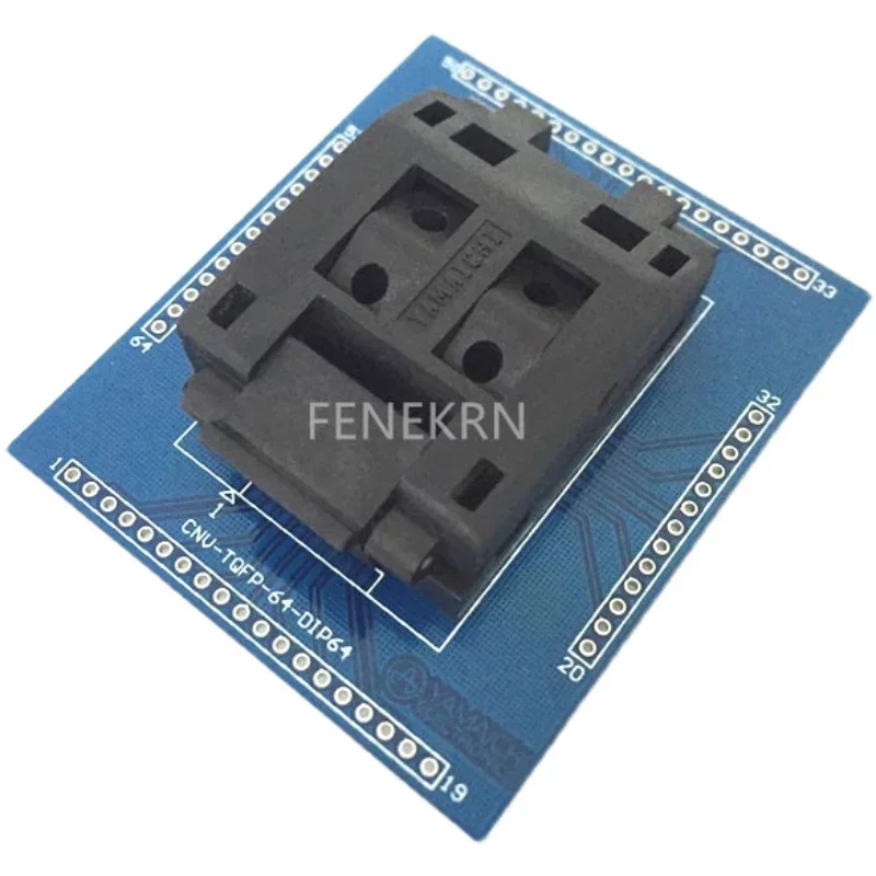 IC51-0644-820-4-1-6QFP64/DIP IC banco de teste de soquete de teste de assento de teste