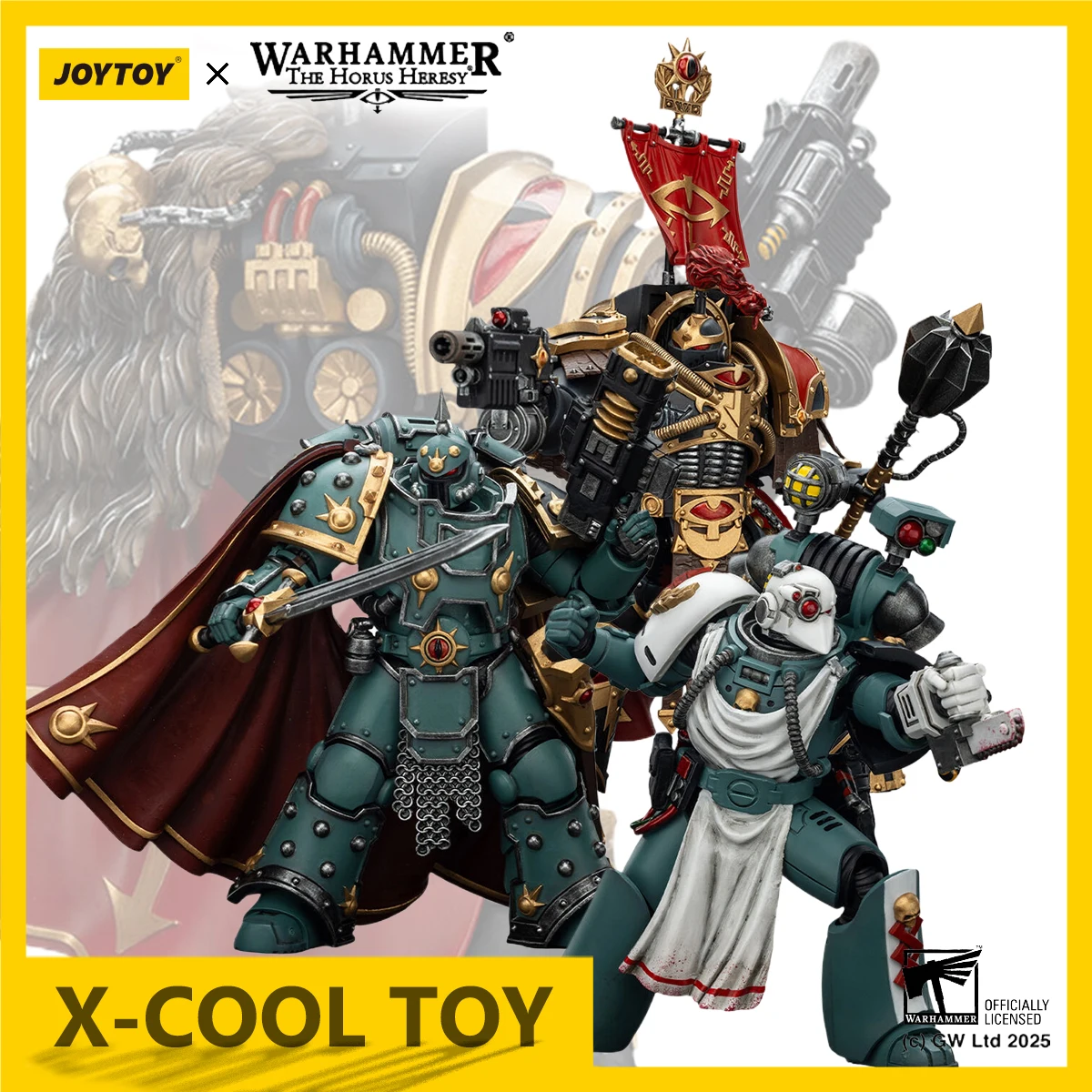 

JOYTOY Warhammer 30K Sons of Horus, экшн-фигурка, 1/18, легион, катафология, претор/помион/аптекарь, фигурка, модель игрушки