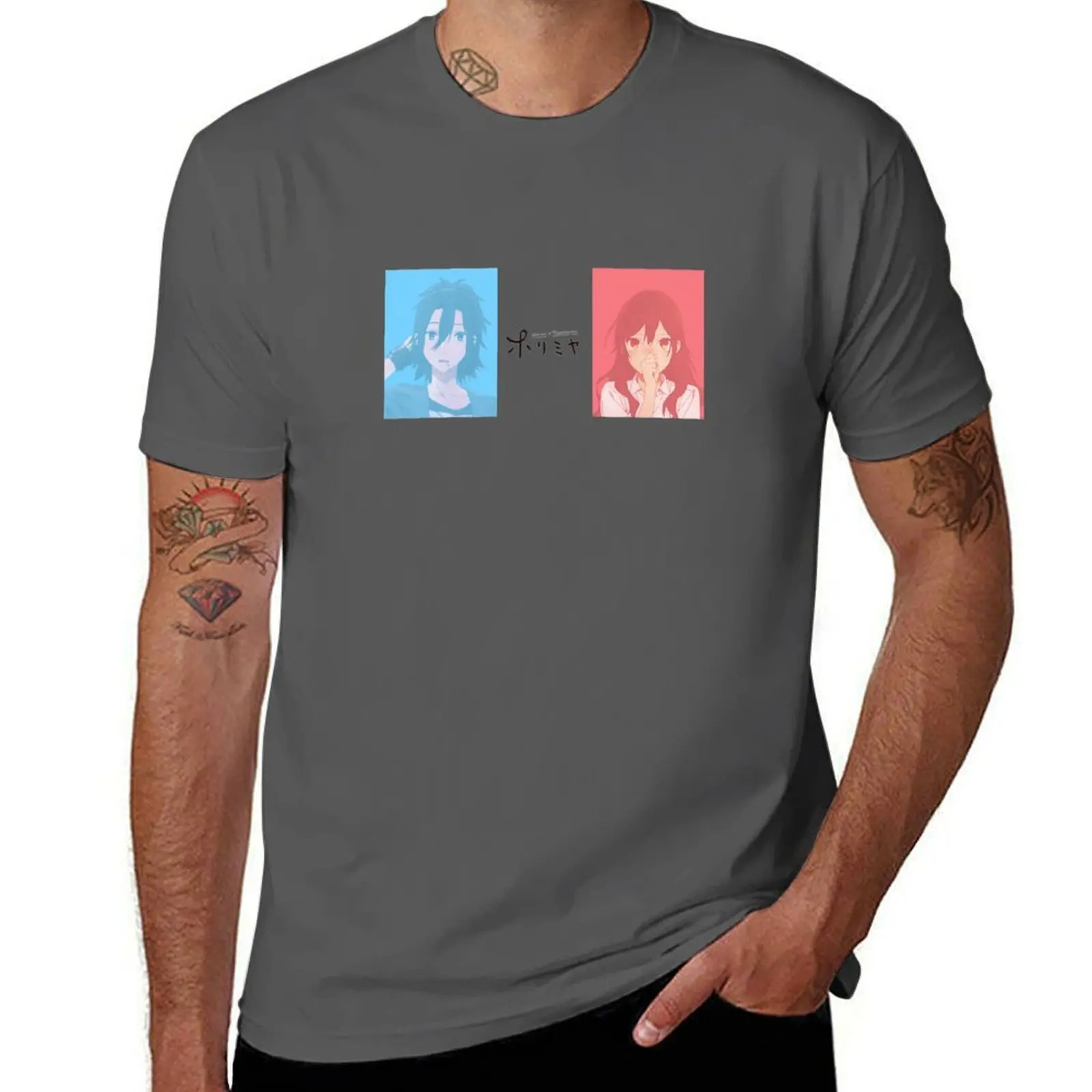 

Horimiya T-Shirt Creative Graphic Tee Shirt