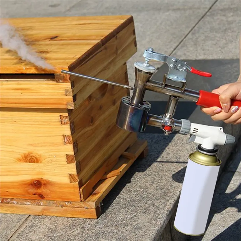 A50U Bee Mite Treatment Device Fog Machine Oxalic Acid Atomizer Heated Smoker With Heating Functionality Beekeeping Tool