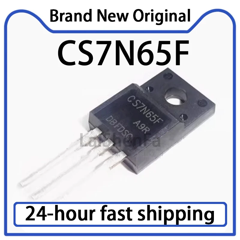 5PCS CS7N65F CS7N65 Package TO-220F 650V 7A N-channel MOS Tube Original Stock