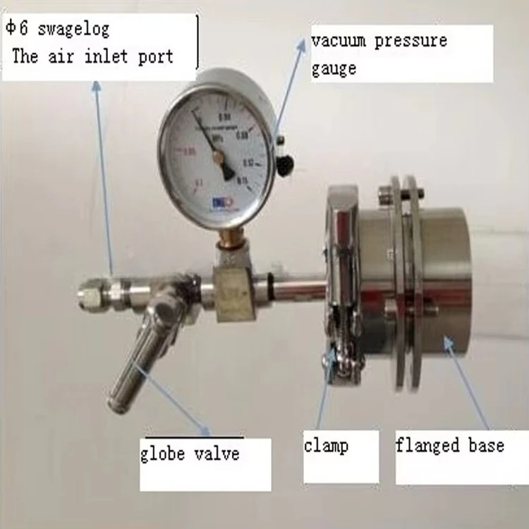Horno de tubo horizontal de cuarzo al vacío CVD de laboratorio 1200C