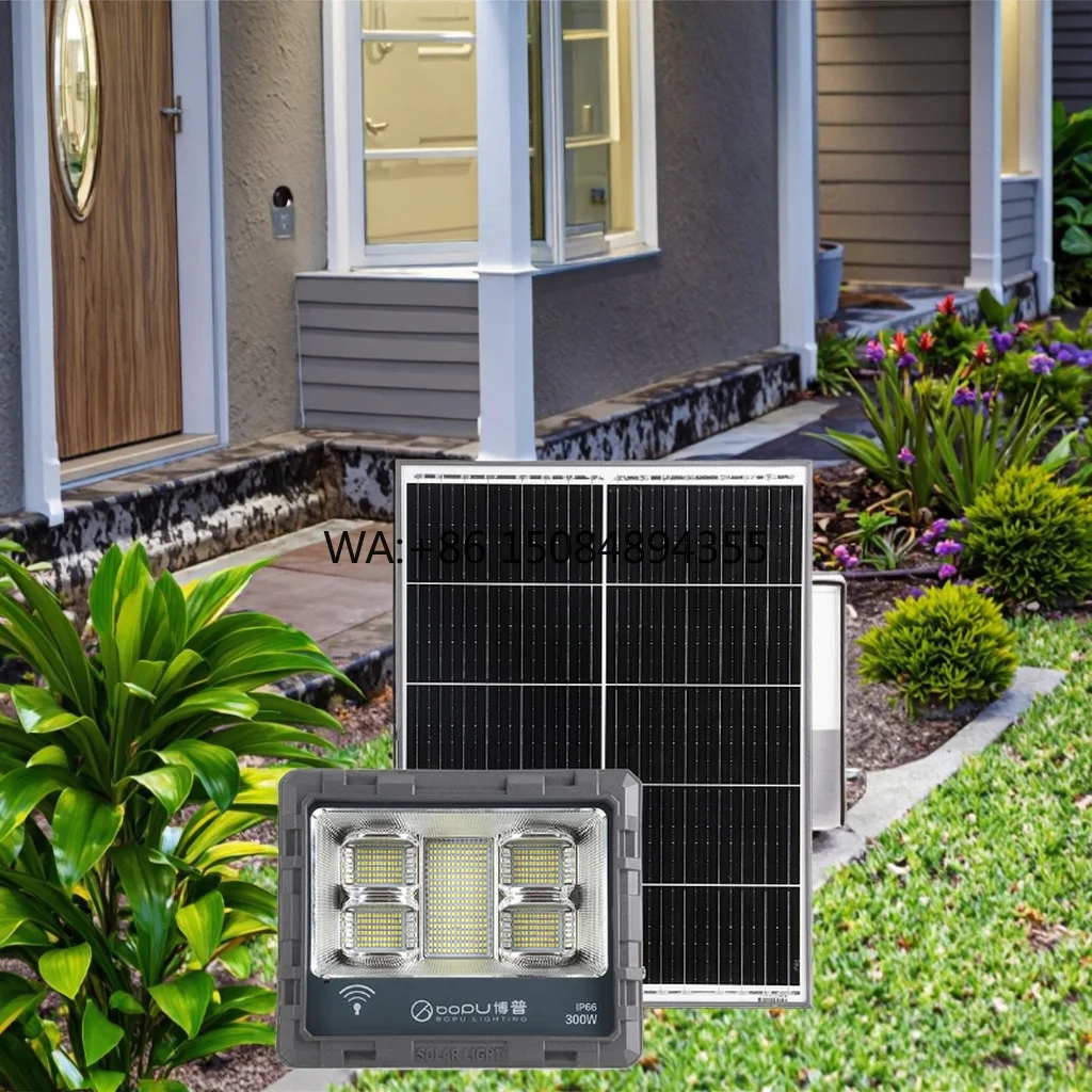 500w Solar Flood Light Solar Street Light Led Road Potable Solar Led Flood Light Rechargeable