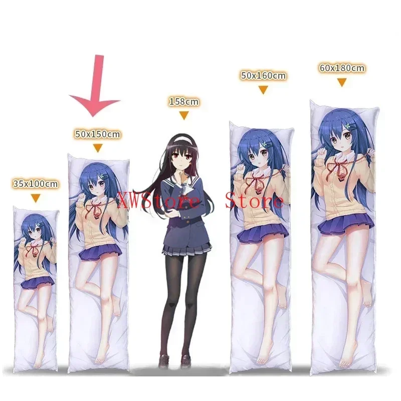 Lovely Bocchi The Rock Dakimakura Anime Otaku Waifu Decor Hugging Body Pillow Case Cushion Pillow Cover Bedding Pillows Decor