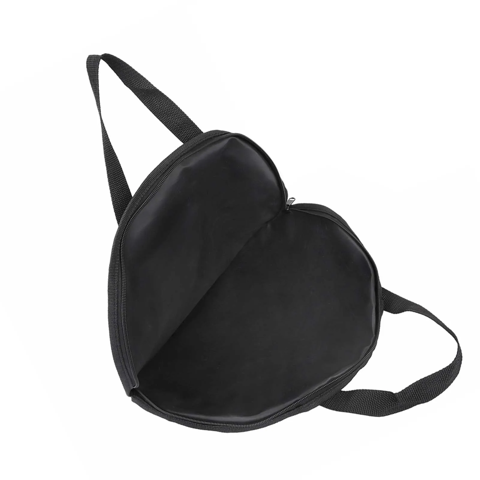 

14 Inch Black Oxford Cloth Portable Dumb Drum Practice Pad Carrying Bag Case with 36cm Diameter for Snare Drum Stand Music Book