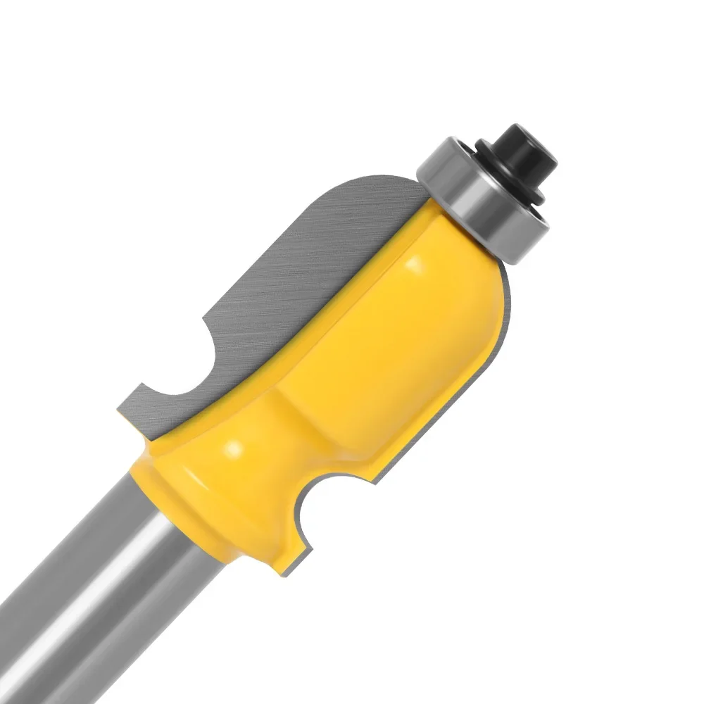 1PC 1/2" 12.7MM 12MM Shank Milling Cutter Wood Carving Architectural Molding Router Bit - 1/2" Shank Line Knife Tenon Cutter