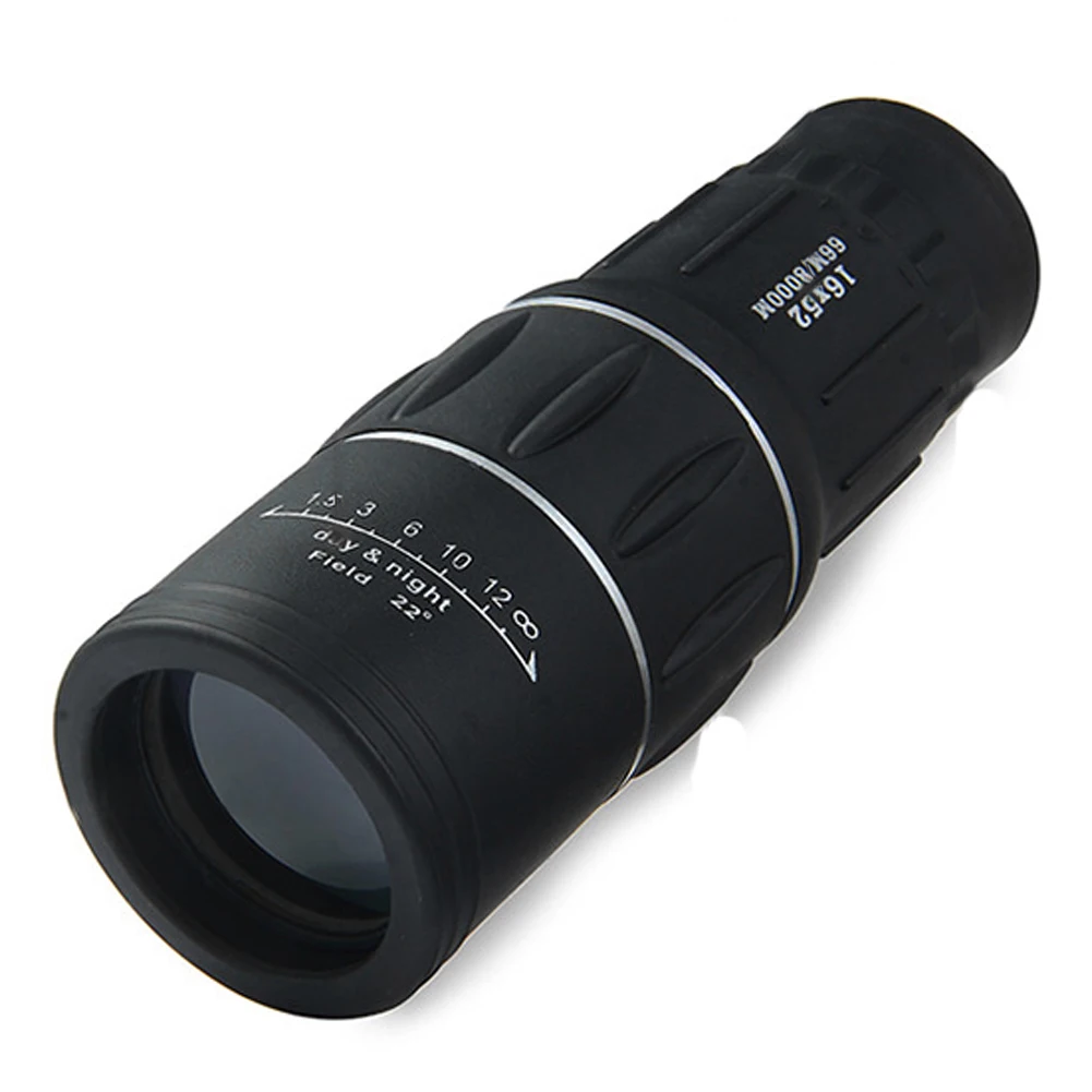 16x52 Portable Monocular Telescope 66M/8000M Outdoor Binoculars Monocular Scope Outdoor Camping Bird Watching Tools