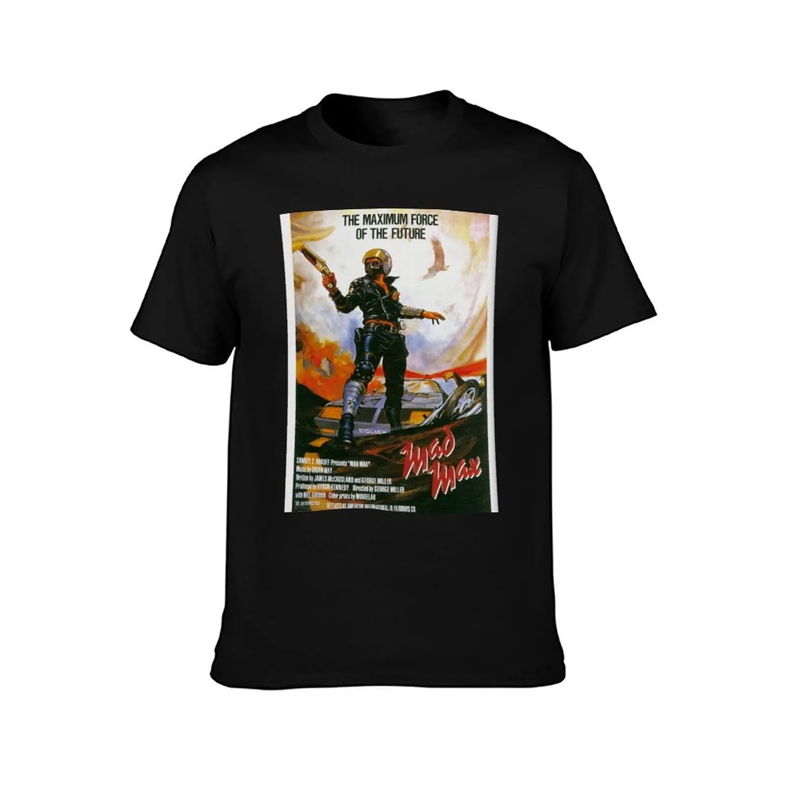 Mad Max Original vintage T-Shirt Basic Lightweight Short Sleeve Tee T-Shirt