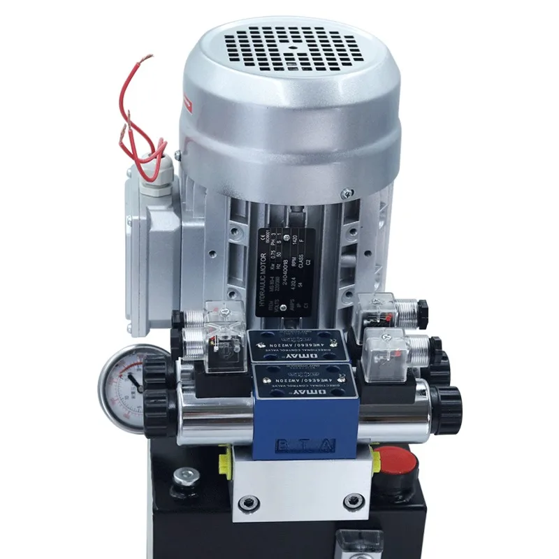 Hydraulic micro power unit three-phase 380V2 group double-acting small electric pumping station