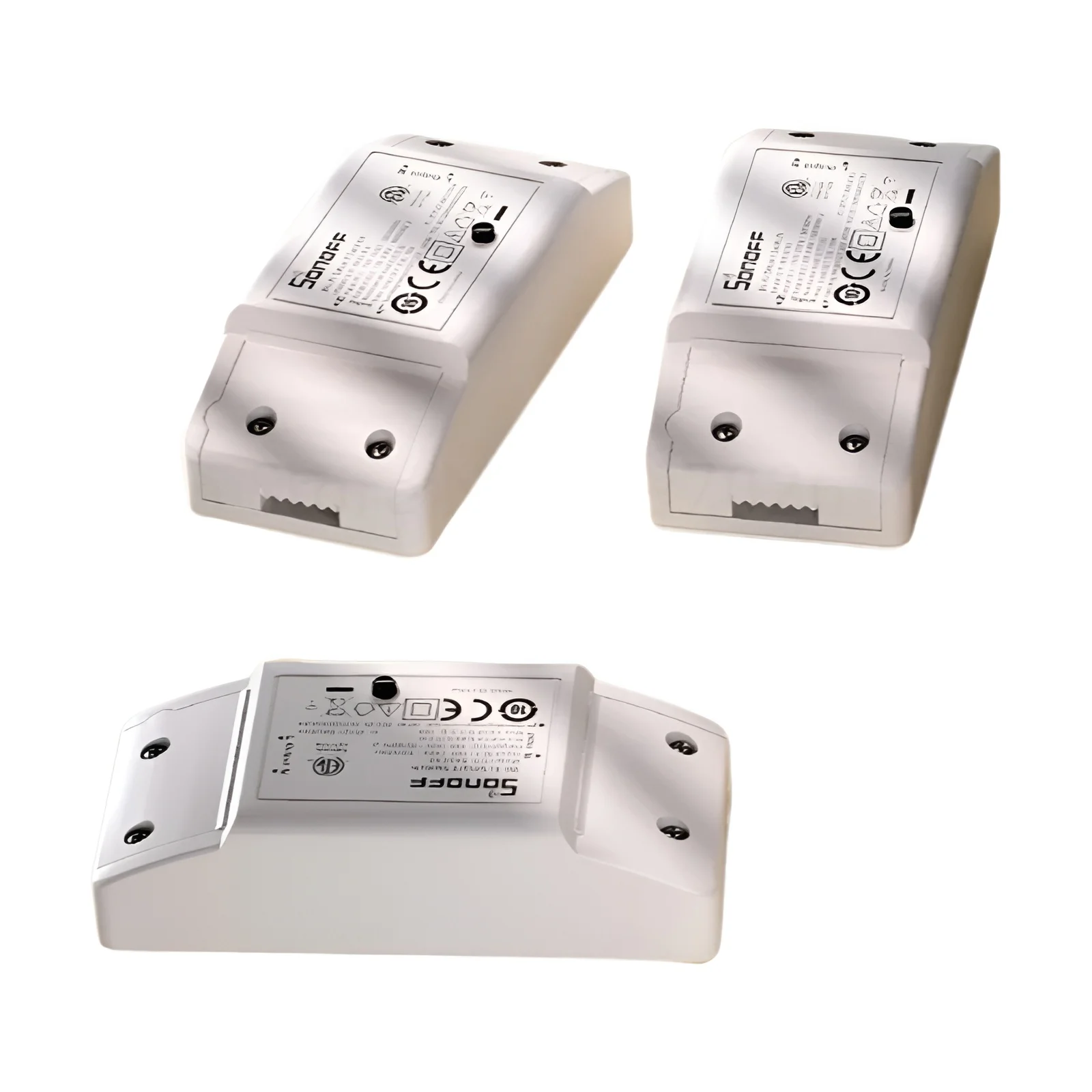 1-10 pces sonof basicr4 wifi interruptor inteligente esp32 modo de interruptor mágico confiável seguro ewelink controle remoto com S-MATE2 alexa google