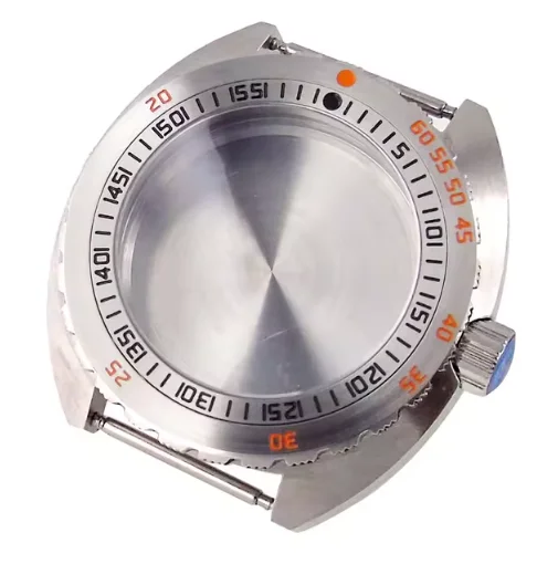 42 мм большой сапфировое стекло из нержавеющей стали корпус для часов для дайвинга для NH34AA NH35AA NH36AA PT5000 автоматический механизм 200 м водонепроницаемый