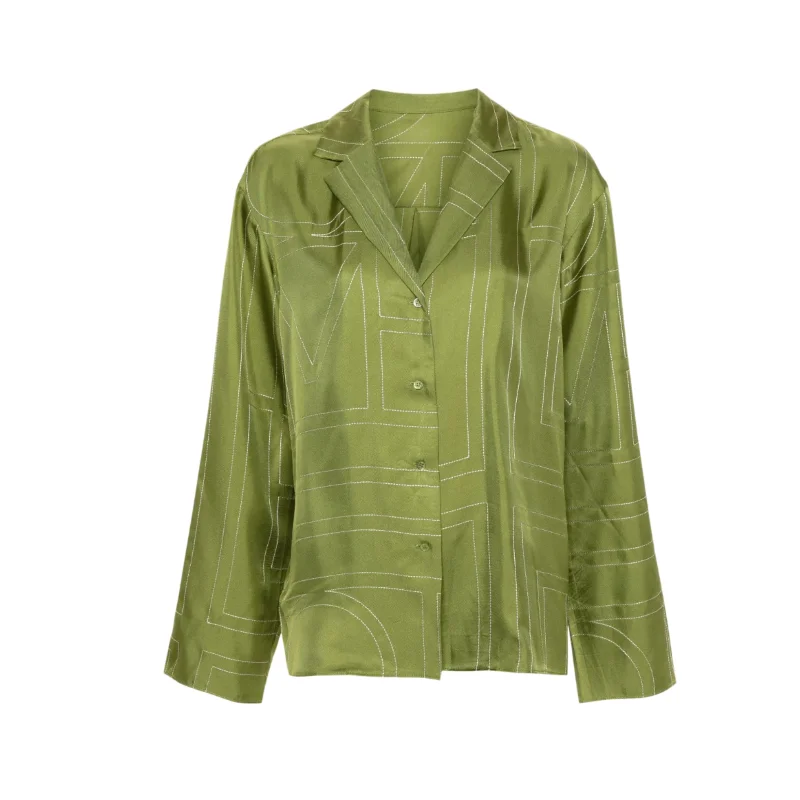 

25 Ladies Classic Suit Button Shirt Dress Office Blouse Silk Top High Street Temperament Trend Soft Sole Comfortable AG906