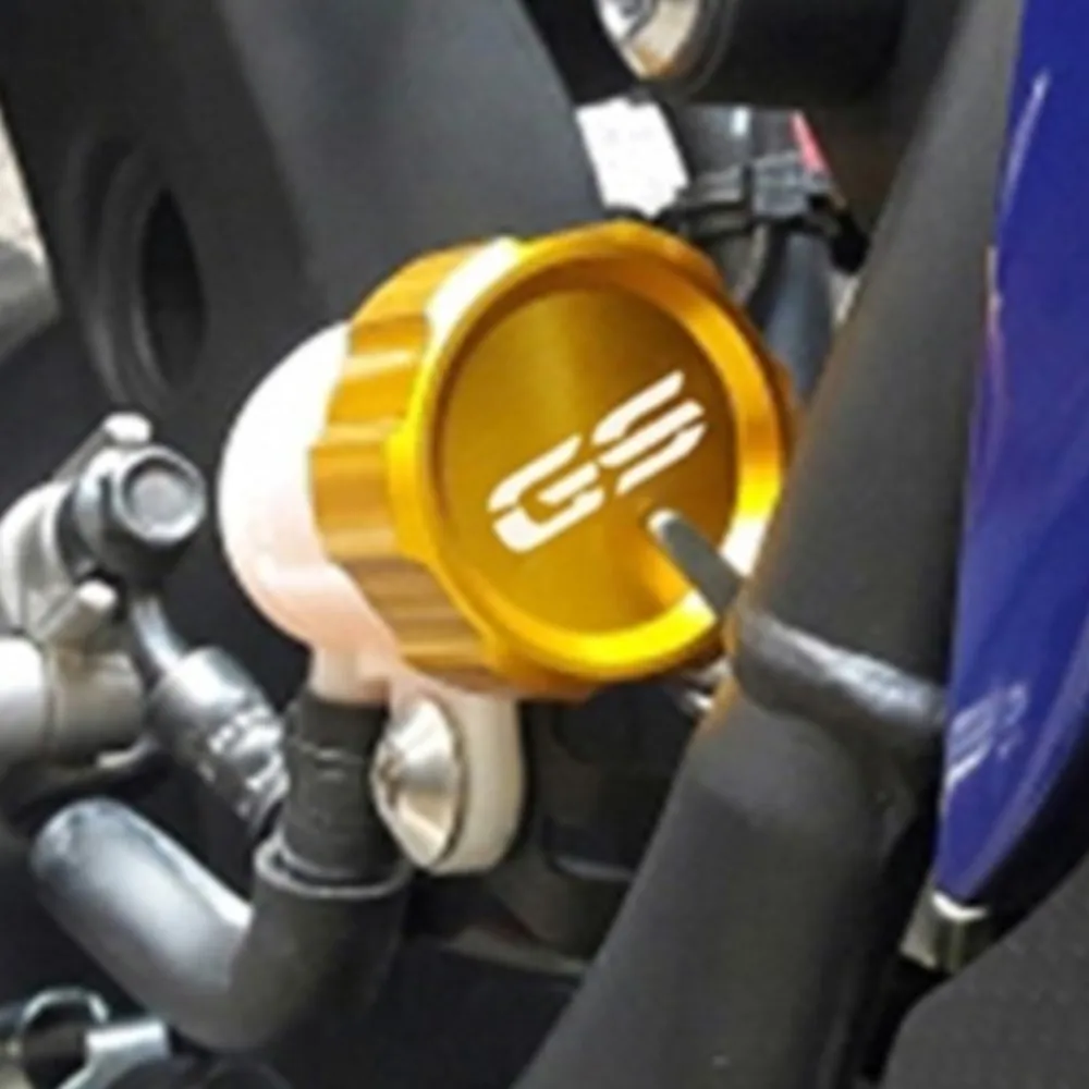 

For BMW HP2-SPORT K1200R R1100GS R1200S R1200GS R1250GS Adventure HP K1200GT R1150GS Motorcycle Rear Brake Fluid Cap Protection