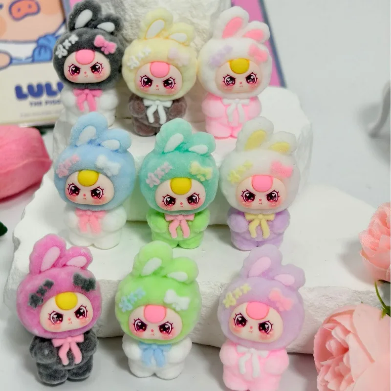 جديد التدرج رسمت الدائمة الأرنب تمثال الراتنج سيارة تمثال اليدوية سلسلة هواتف محمولة مجوهرات هدية #3