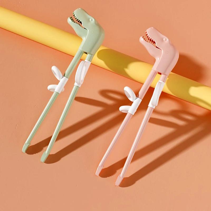Training Chopsticks Cute Dinosaur Chopsticks Kids Child Enlightenment Tableware Environmentally friendly material
