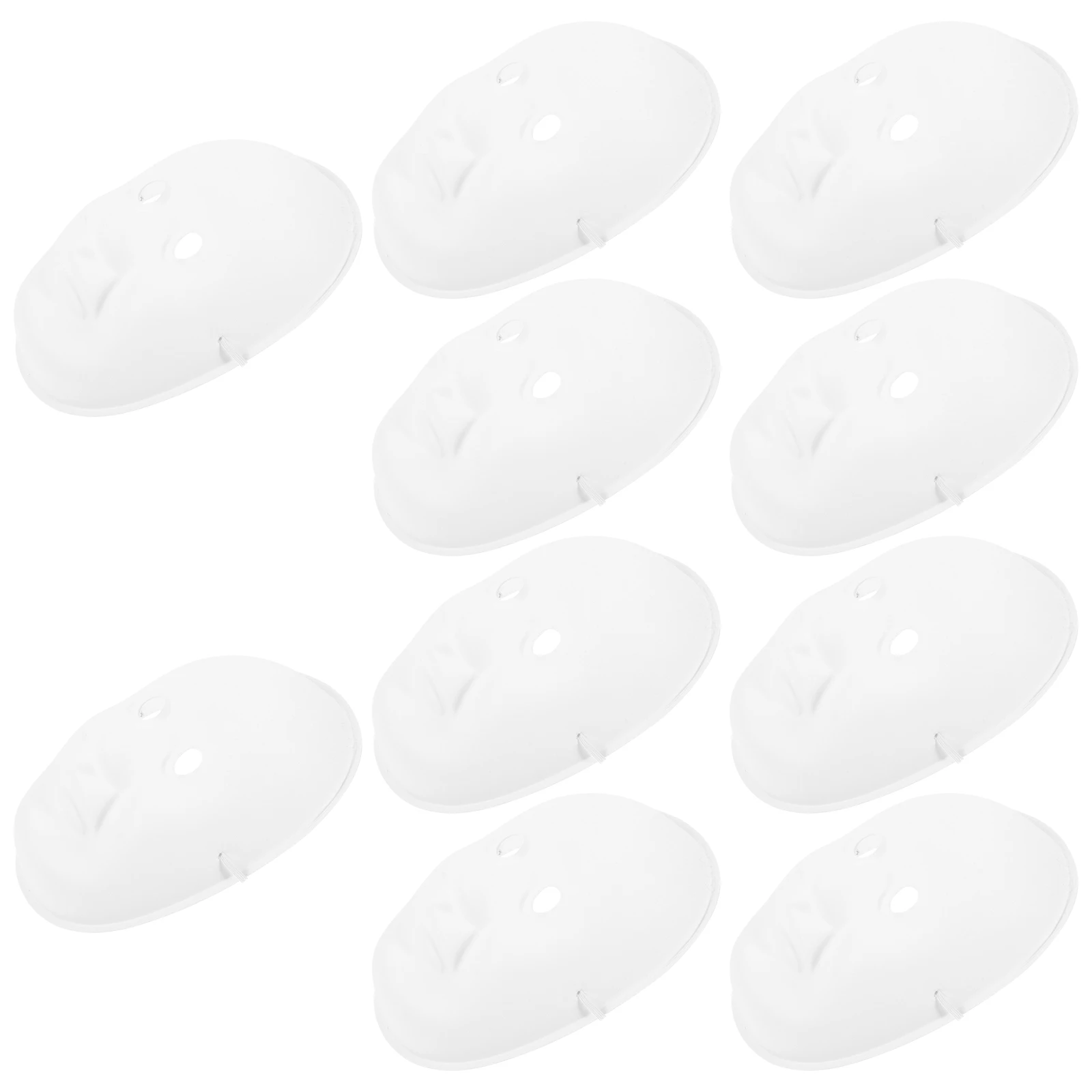 

10 Pcs Peking Opera Mask Blank Masks for Crafts Full Face Diy Paper to Decorate Kids Masquerade