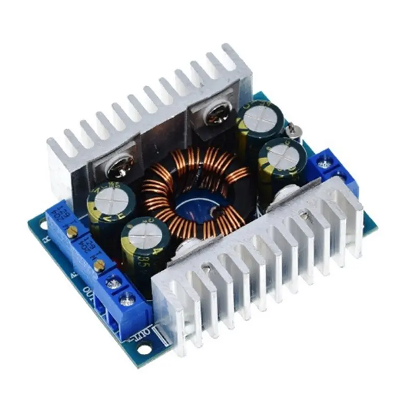 AS95-Automatic Step UP/Down Converter 8A DC 5-30V To 1.25-30V Boost/Buck Voltage Regulator Module Power Conversion KIT DIY