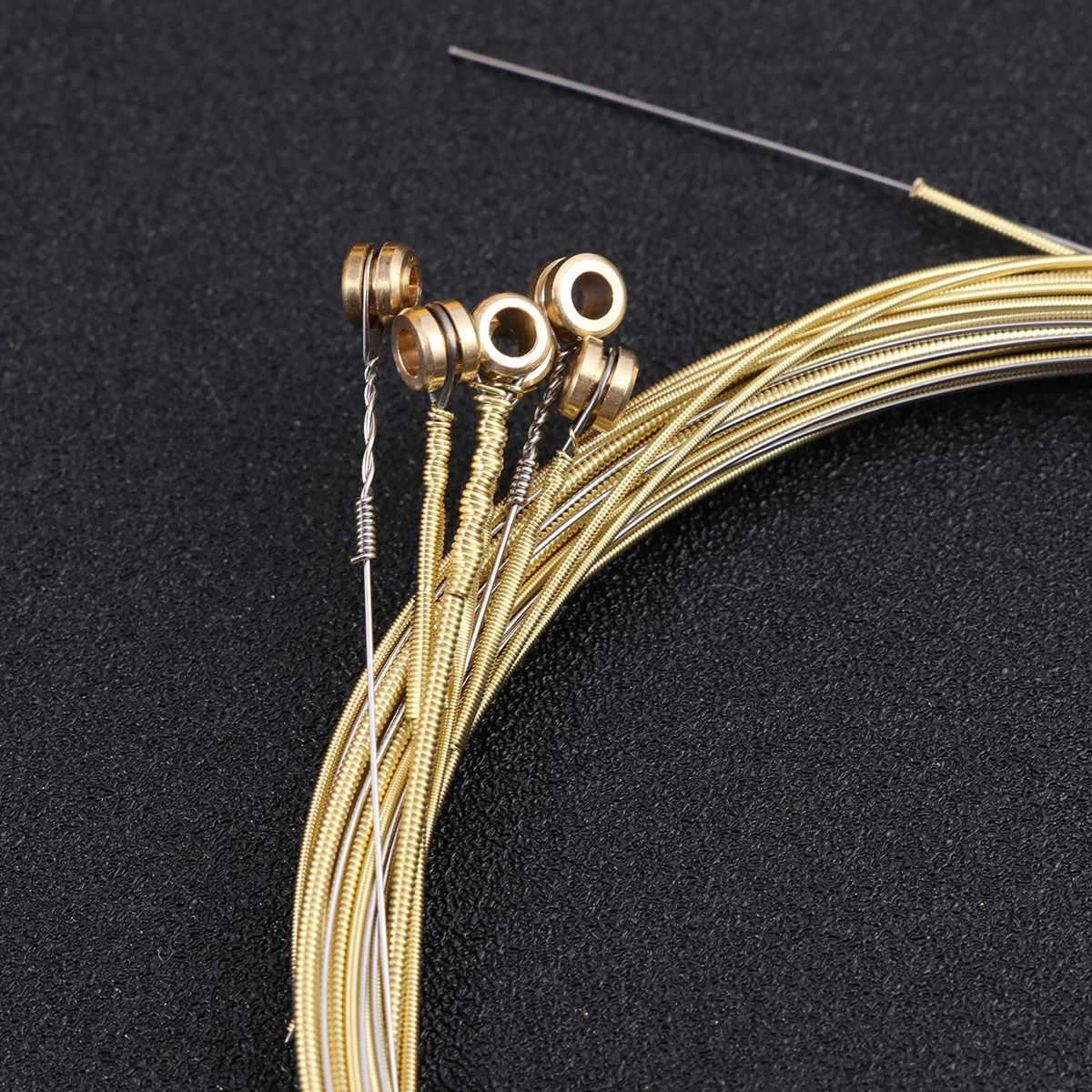 

Brass String Acoustic Guitar Steel Strings Anti-Rust Coating For Folk Classic Guitar Practice Music Instruments Parts