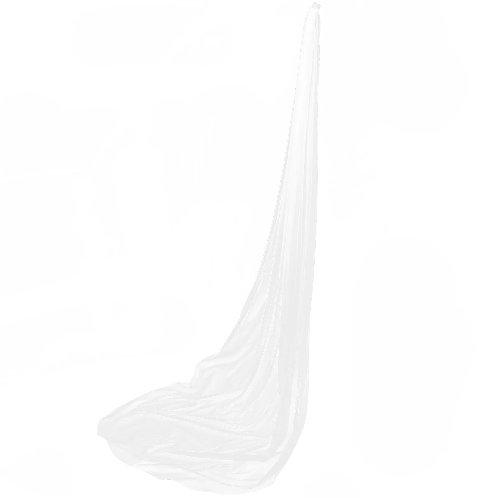 

Cathedral Wedding Veil 3M Soft Net Bridal Veil White Adds Elegance Formality Fits Any Dress Comfortable Secure Trailing