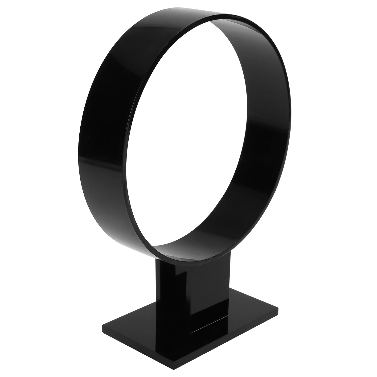 حامل ربطة شعر من الأكريليك الفاخر، حامل منظم لغطاء الرأس للنساء، عرض المجوهرات، حل تخزين منزلي