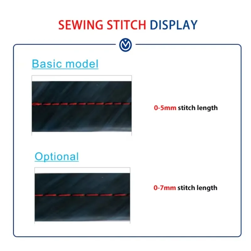 D7 Industrial Computerized Lockstitch Sewing Machine-High-Speed Single-Needle System Manual Digital Control New Easy Operate