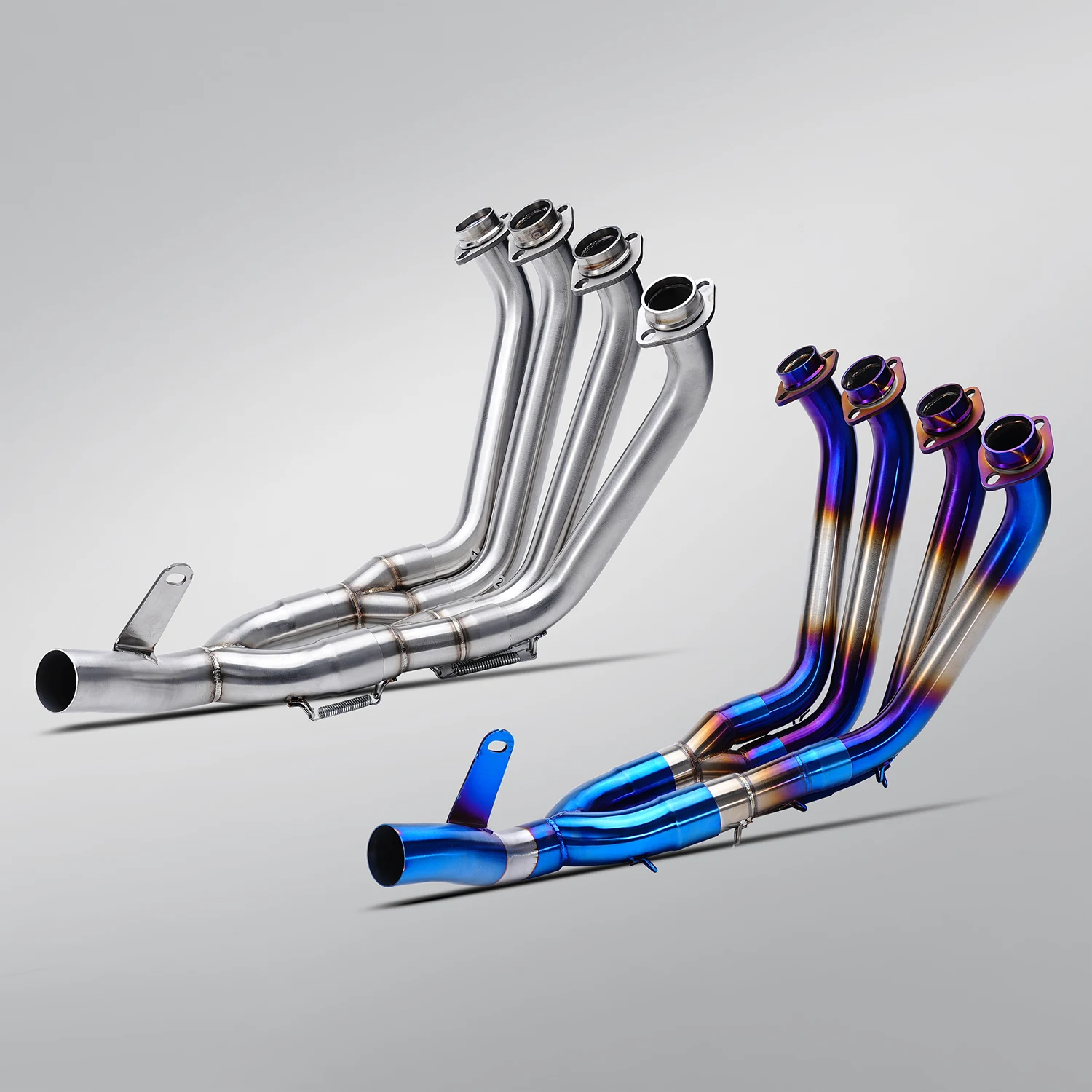 For YAMAHA R6 full Motorcycle Exhaust System Escape Slip On R6 r6 51MM Front Tube Link Pipe Connect 51MM muffer