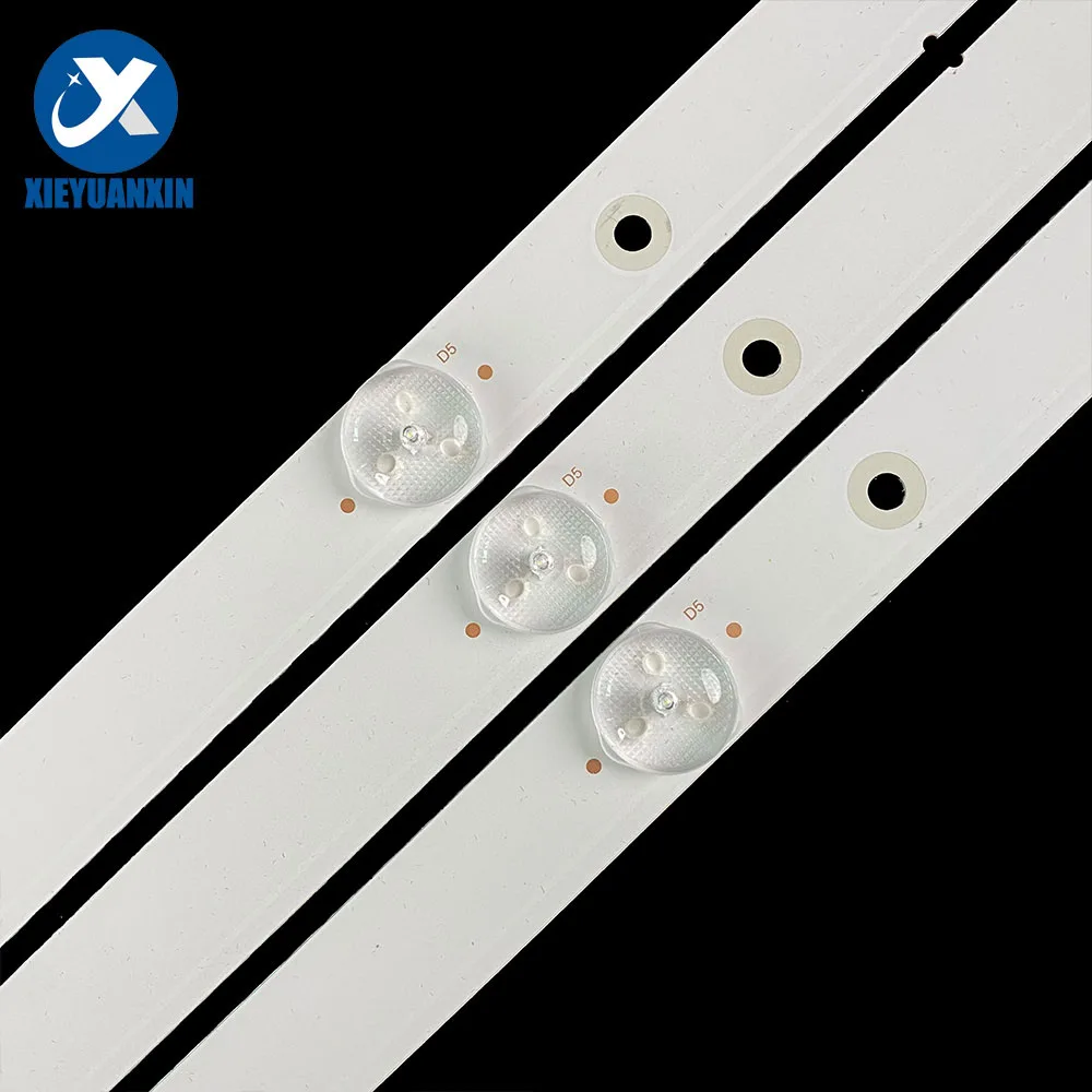 6Pcs/set 50inch 990mm LED Backlight Strip for TCL 10Led 3V SVJ500A38_REV01 LB-C500F14-E4-A-G1-SE1 50D3000,50D2000,LED50D7200I