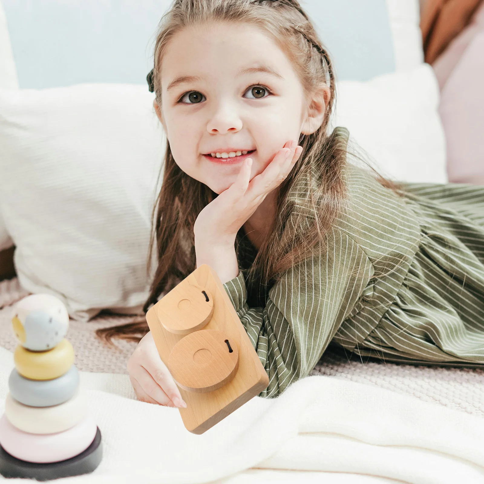 

Wooden Castanets For Kids Early Education Music Preschool Montessori Percussion Instruments Rhythm Learning Tool