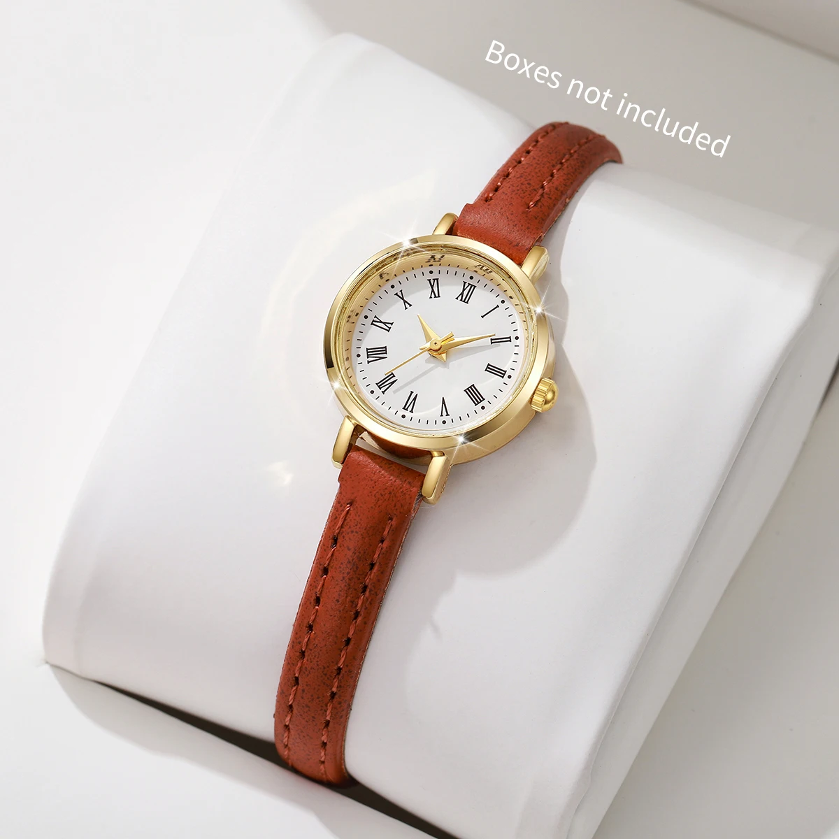 Fashion Small Dial Women Watches Ladies Leather Strap Quartz Wristwatch Reloj Mujer Girls Clock GiftWithout Box