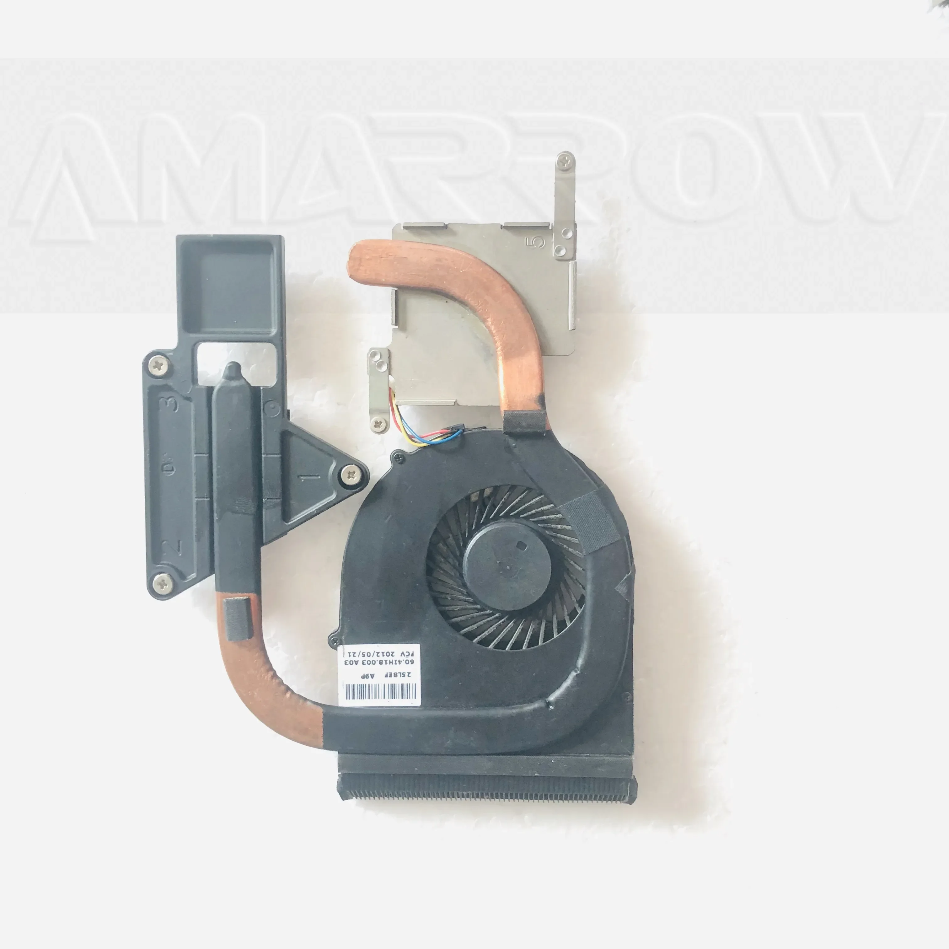 Original CPU cooling heatsink fan For Lenovo Z570 B570 V570