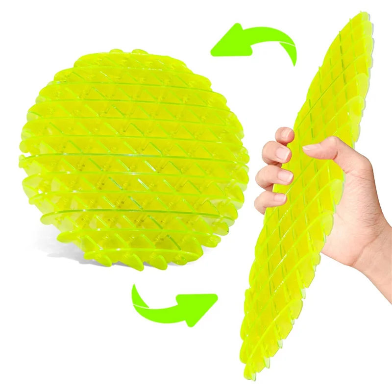 AS96-2X Fidget Wurm, lustiger Pocket Fidget, sensorische Stress-Angstlinderung für Kinder und Erwachsene S