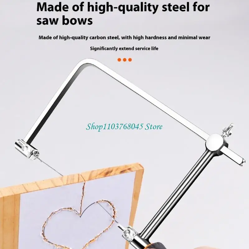 

R53F Профессиональный ручной набор для резки ладов Маленькие конструкции Высокопрочные металлические лады для детальных поделок