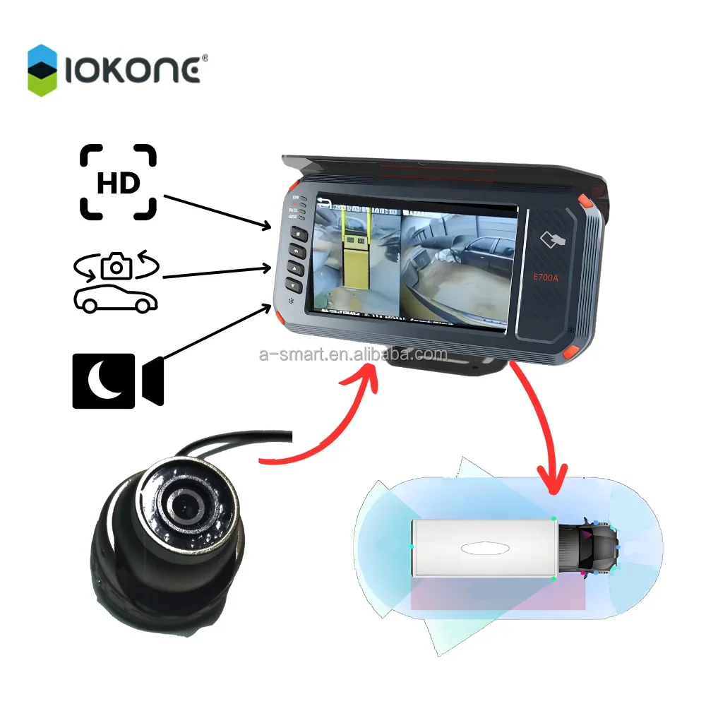 2026 IOKONE Smart Vibration Monitoring Alarm Equipment Land Cruiser 200 System Real-time Records Sleep Alarm Device For Driver