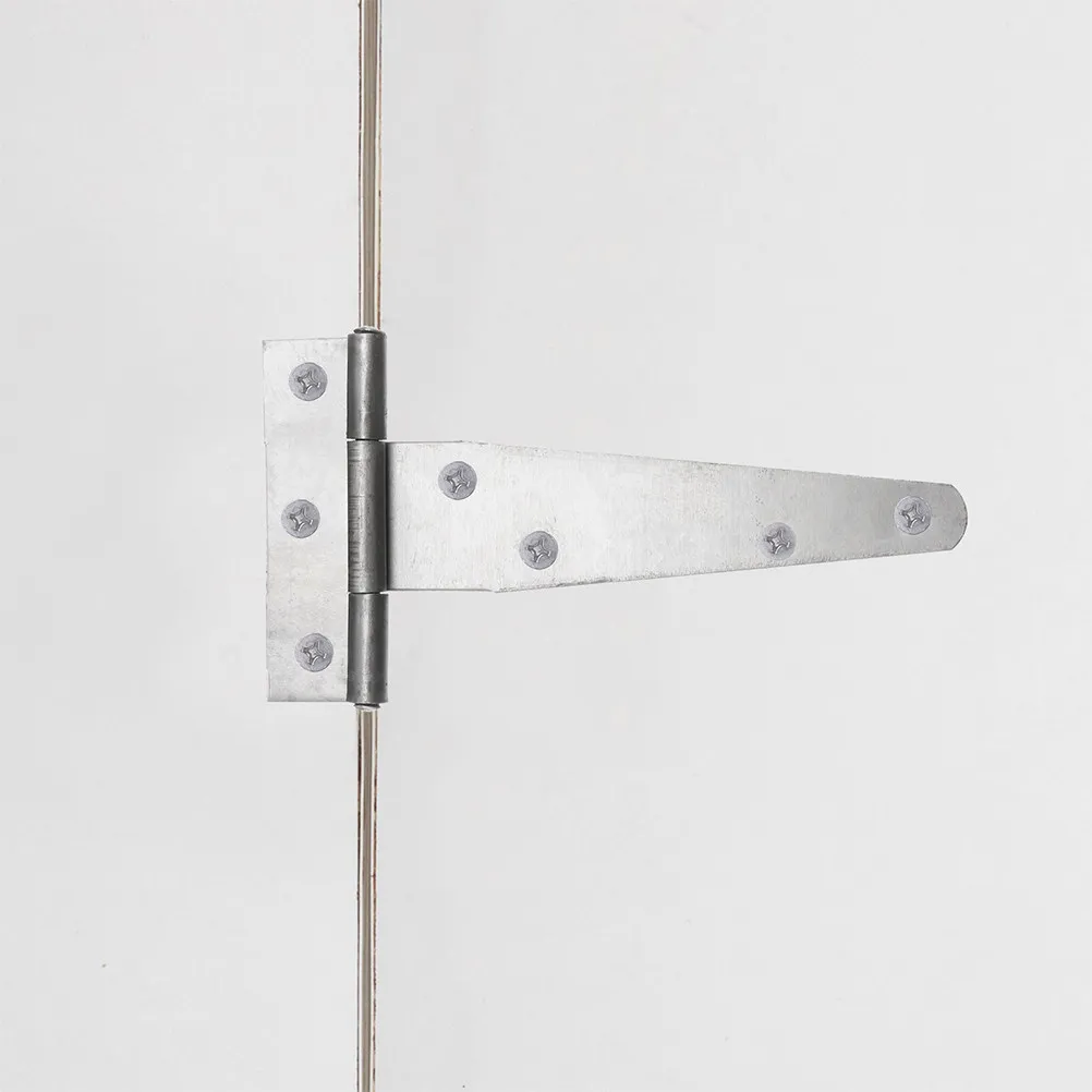 5Sets Professional Iron Cabinet Door Hinge Rustproof Strong Load Bearing Hidden Hinge for Home Glass Door Wardrobe Shelf