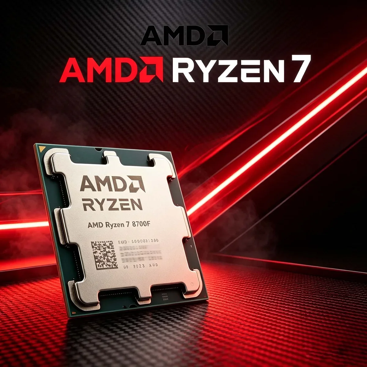 Processeur AMD Ryzen 7 8700F R7 8700F 8 cœurs 16 threads CPU 5 GHz, nouveau processeur pour ordinateur de bureau, socket AM5, sans refroidisseur